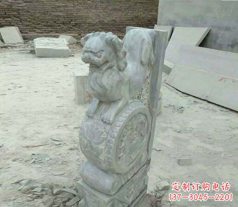 上海精美石门墩雕塑,缔造绝色佳作