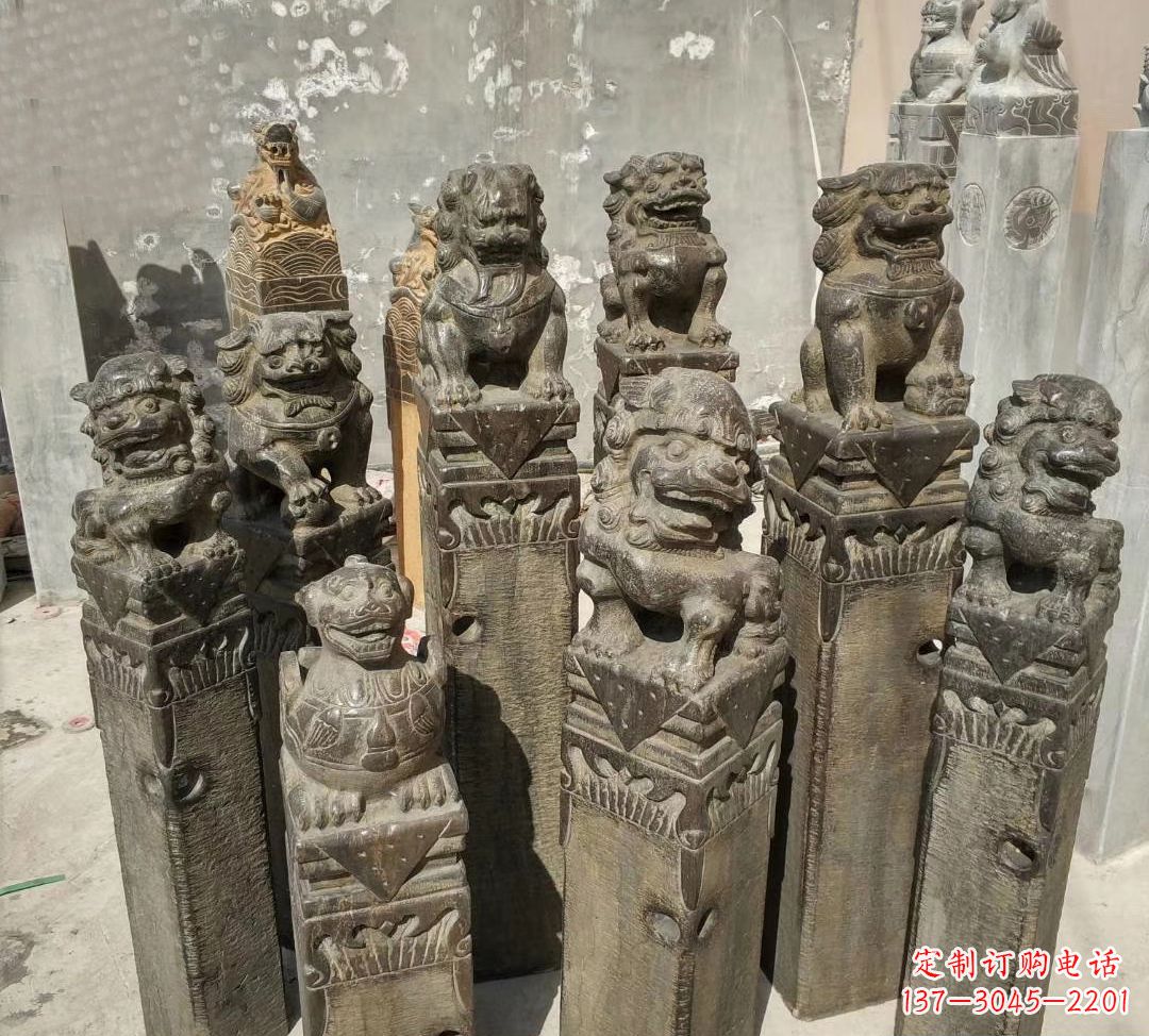 上海仿古马雕塑,高端定制艺术石雕