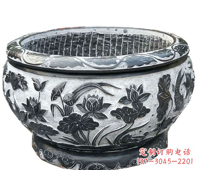 上海传承古典,精致仿古庭院花盆雕塑