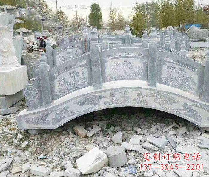 上海仿古石拱桥雕塑