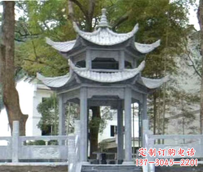 上海中领雕塑凉亭石雕——传承古典精髓,融情于雕塑之中