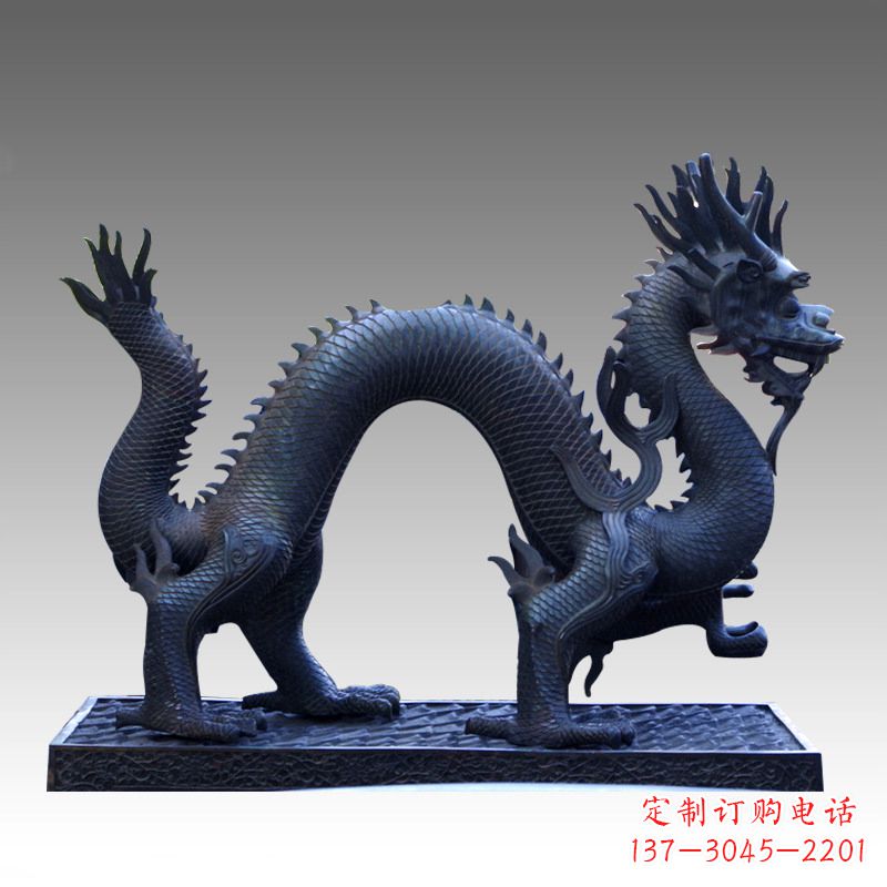 上海古典风格神龙铜雕