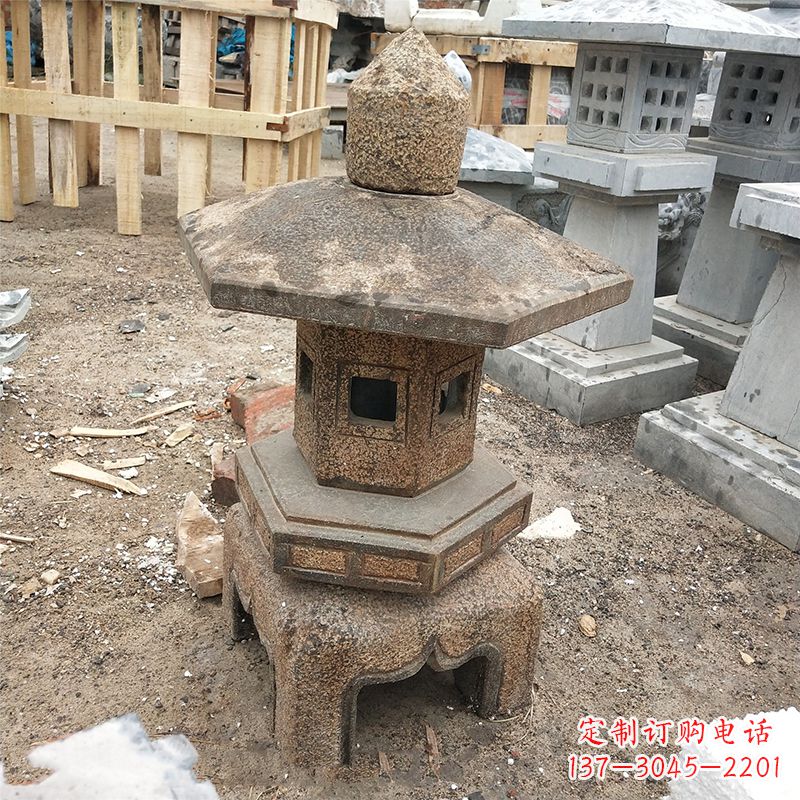 上海仿古做旧石灯笼