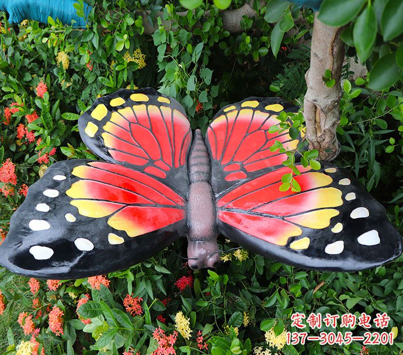 上海雕刻精美的蝴蝶摆件