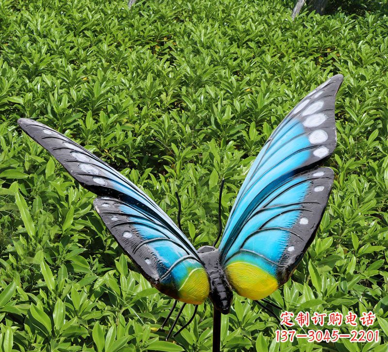 上海玻璃钢蝴蝶雕塑