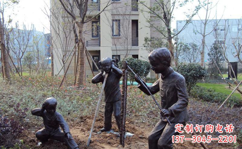 上海中领雕塑 | 为儿童景观带来美好的铜雕塑