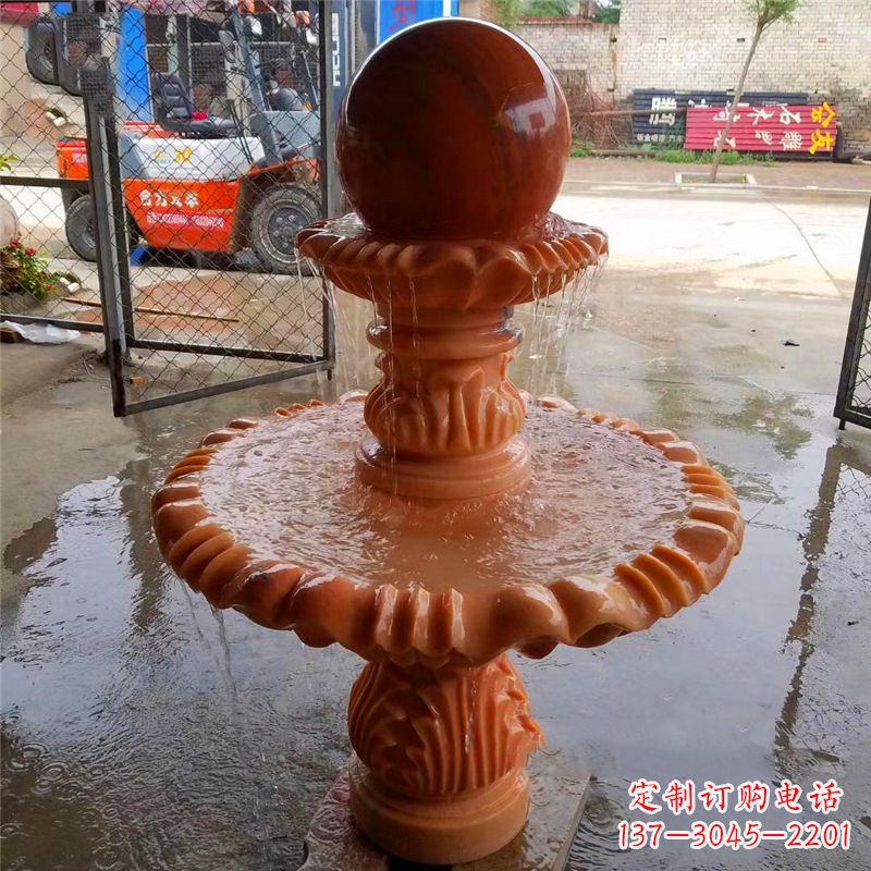 上海风水球石头雕塑