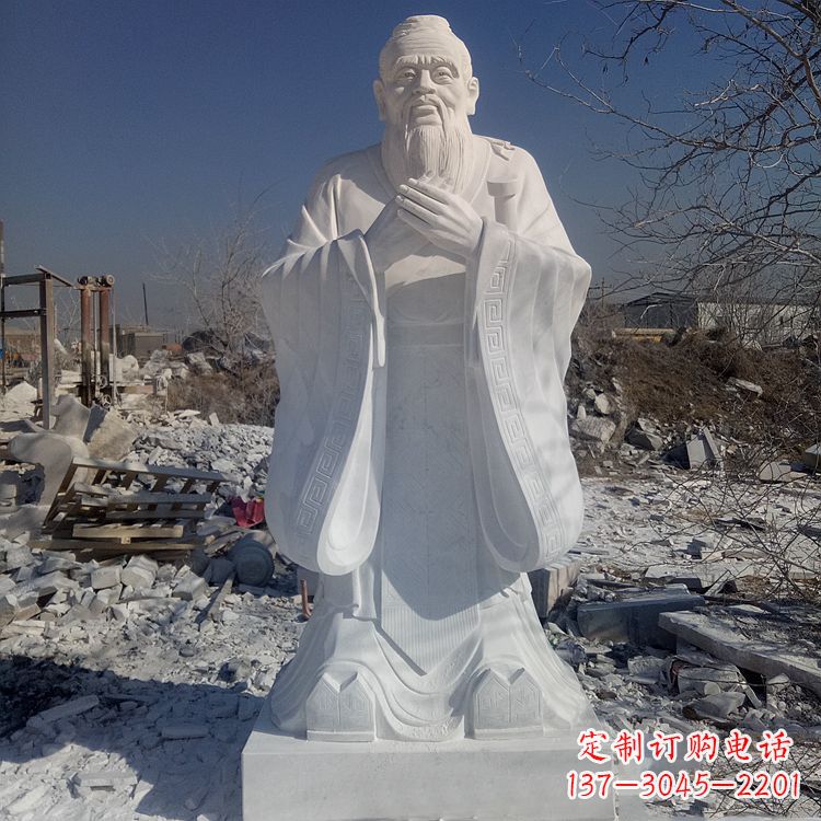 上海夫子庙孔子青铜雕像