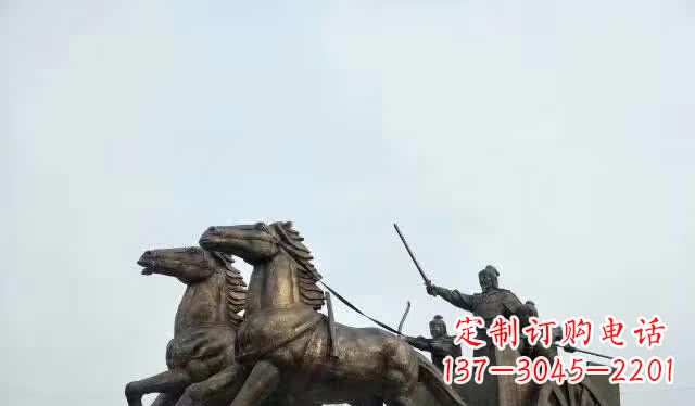 上海文艺复兴风格马车雕塑