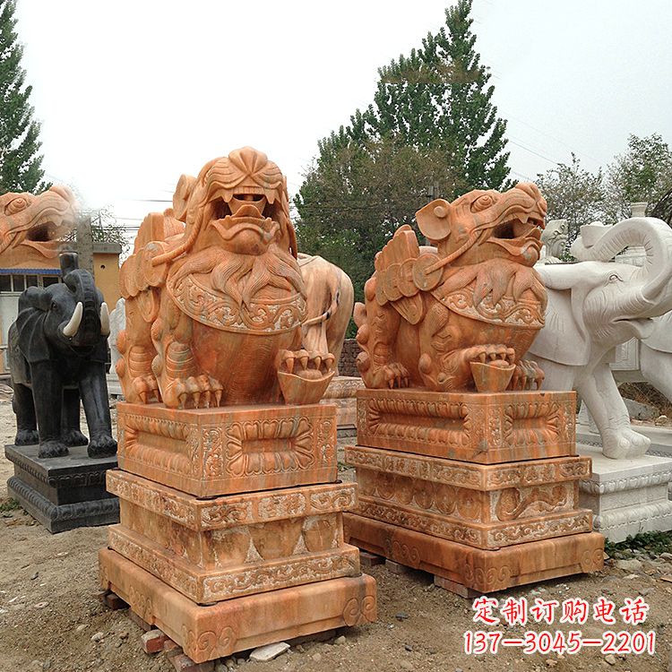 上海豪华高饱和度貔貅雕塑