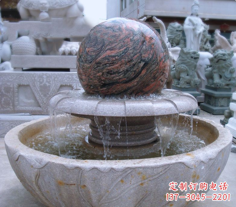 上海时尚精致·水流喷泉雕塑