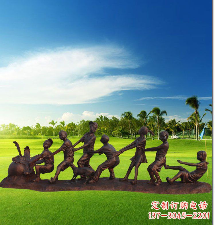 上海中领雕塑-精美仿铜萝卜雕塑