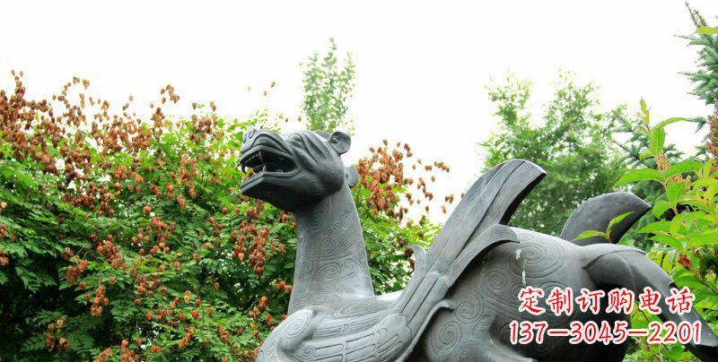 上海公园狴犴景观铜雕