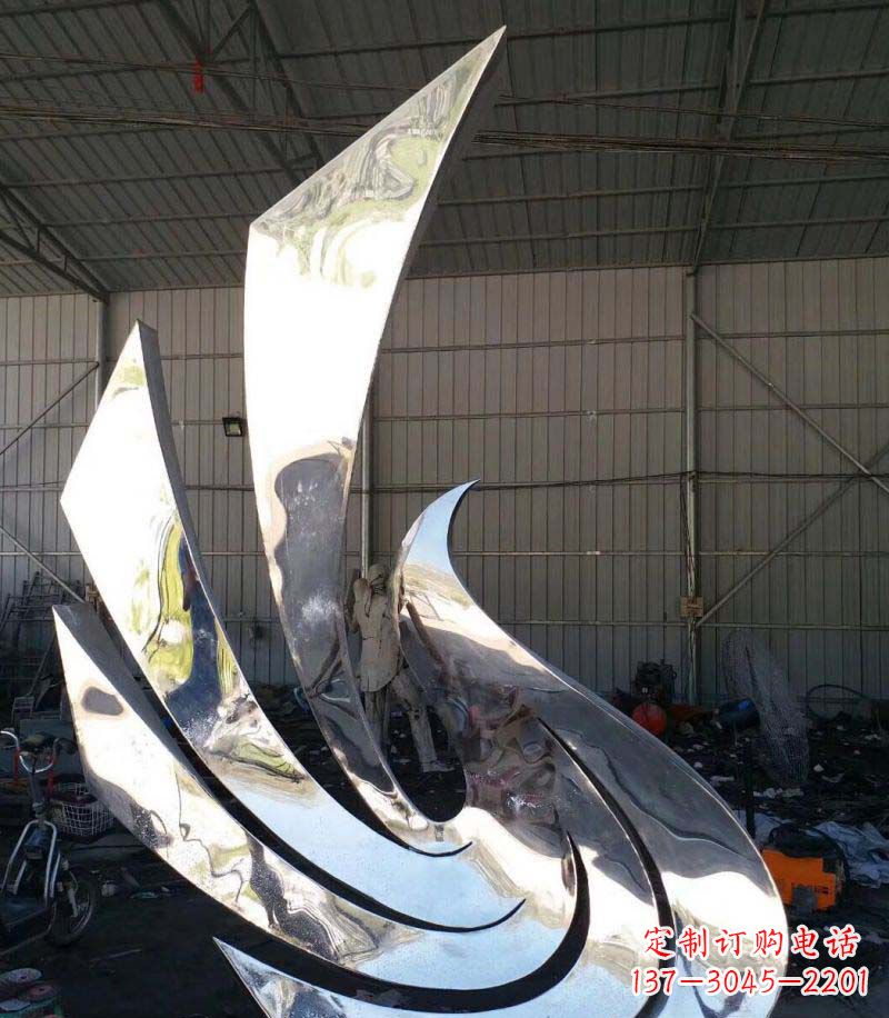 上海精巧不锈钢和平鸽雕塑