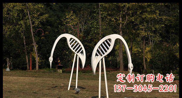 上海精美不锈钢仙鹤雕塑