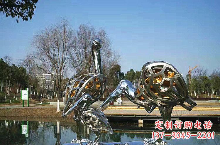 上海手工制作的可爱丹顶鹤雕塑