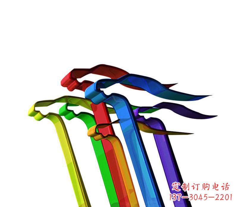 上海欣赏性强的不锈钢飞翔飘带景观雕塑