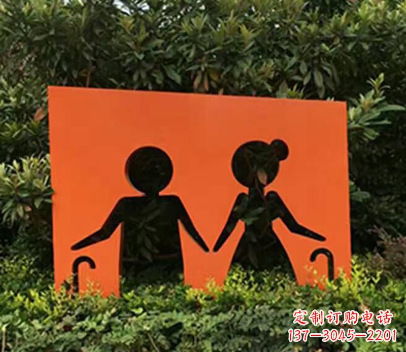 上海儿童剪纸不锈钢雕塑