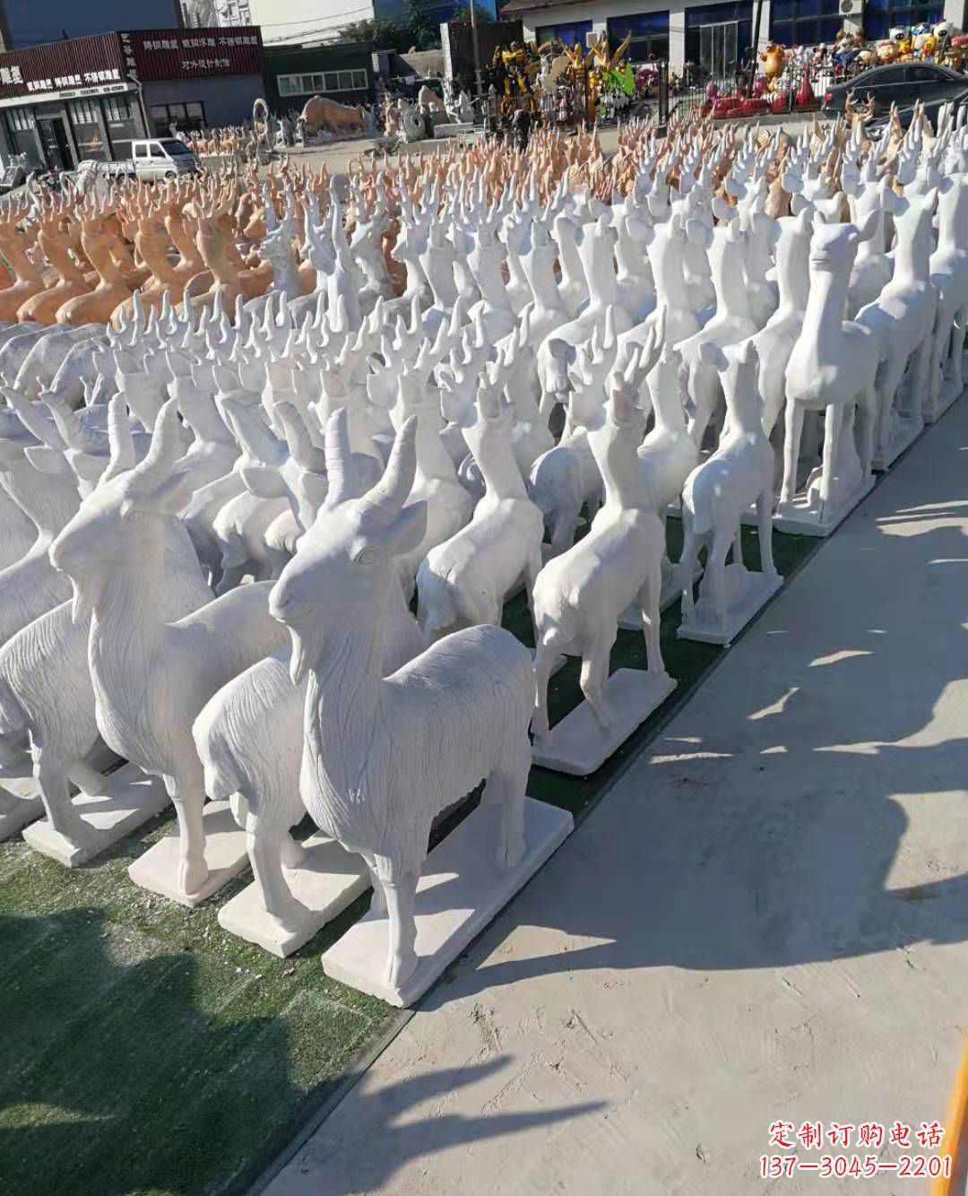 上海大理石羊雕塑