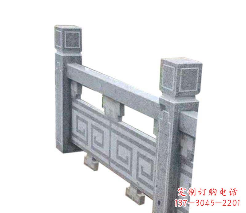 上海精美大理石护城河栏板雕塑