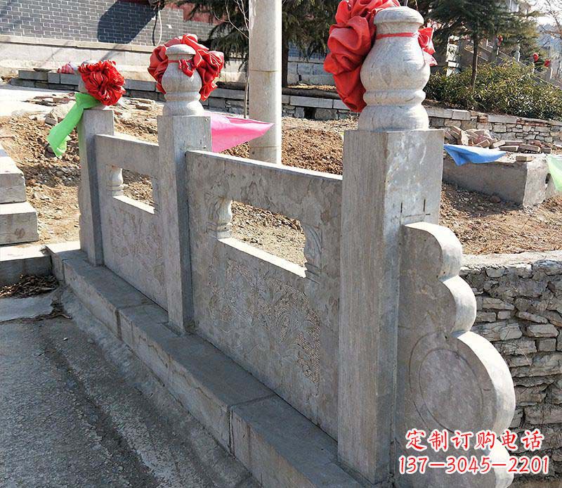 上海公园定制石栏板雕塑