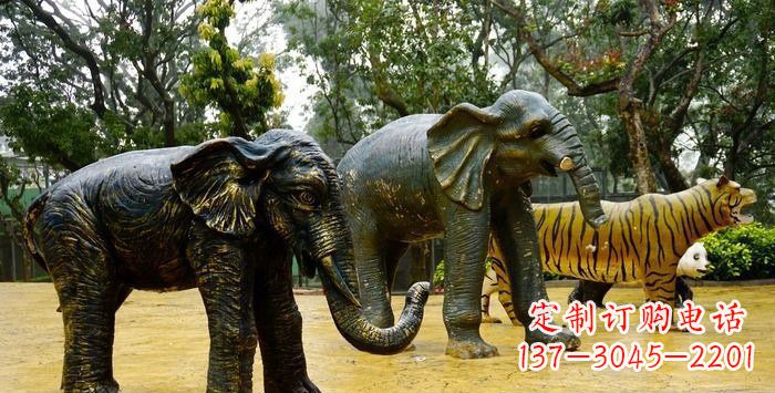 上海大象雕塑铜雕
