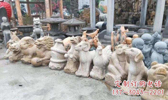 上海十二生肖动物雕塑