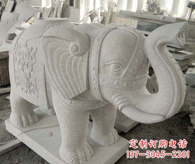 上海令人惊叹的大象石雕