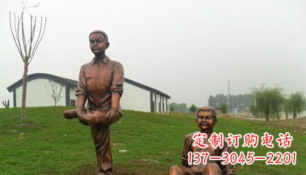 上海欢乐童真·儿童铜雕