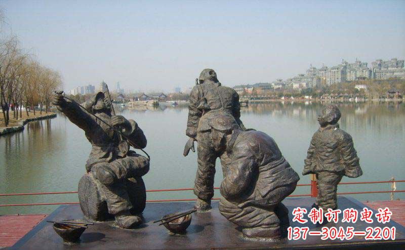 上海精美中式二胡雕塑