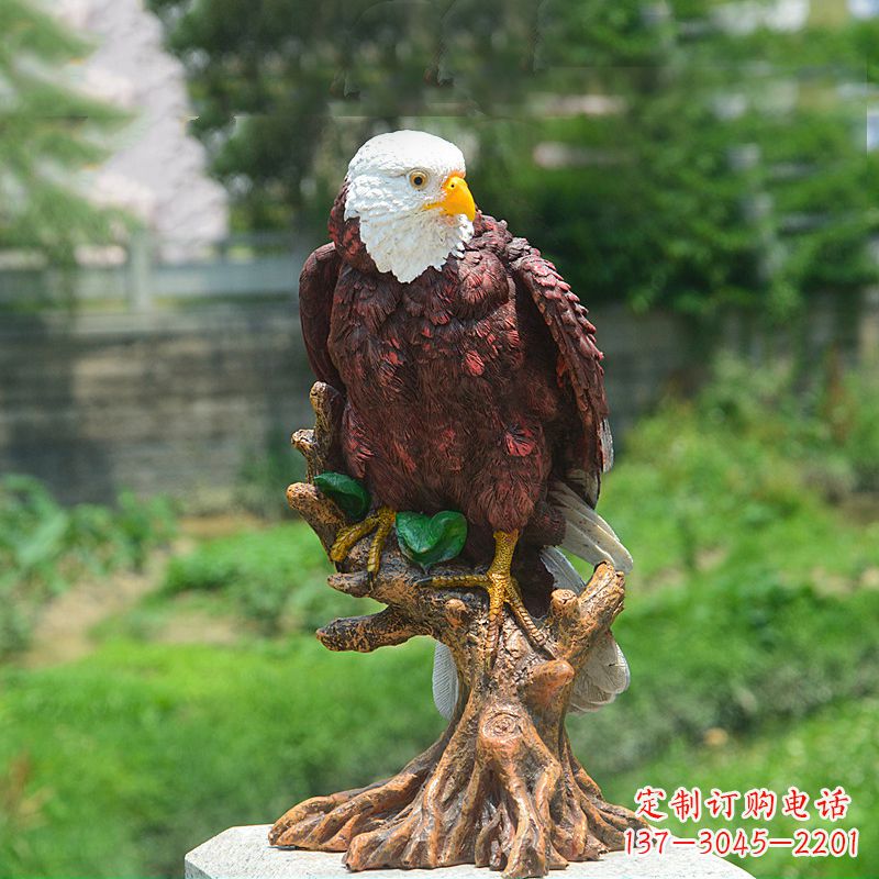 上海金羽老鹰玻璃钢雕塑