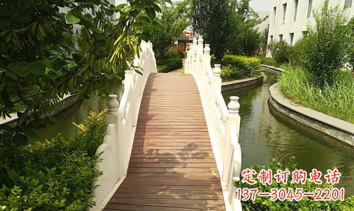 上海汉白玉石拱桥雕塑