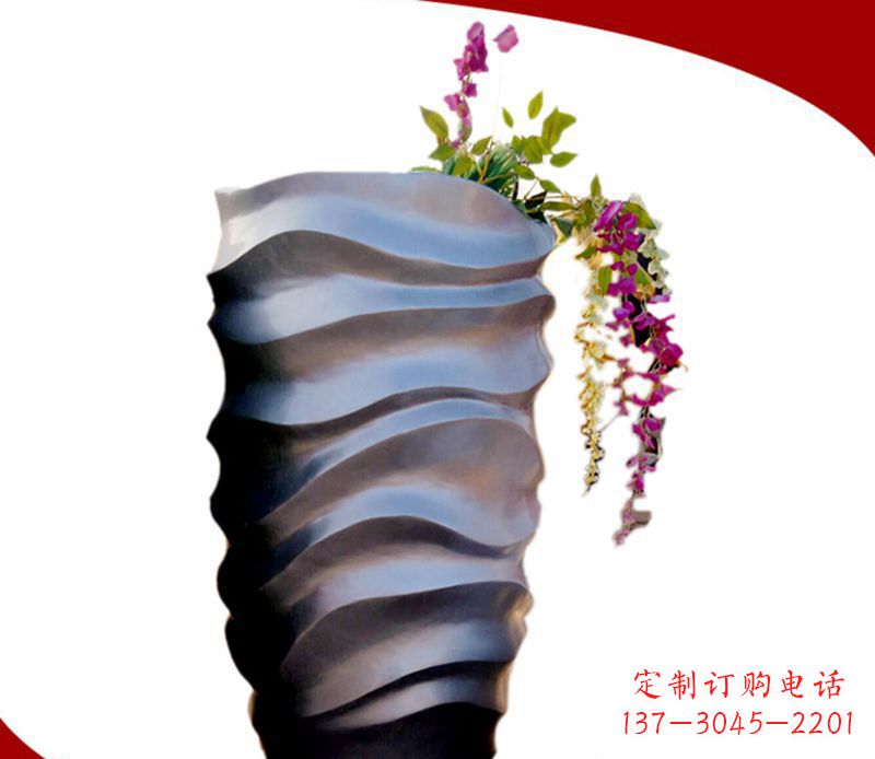 上海领雕塑花盆景观雕塑