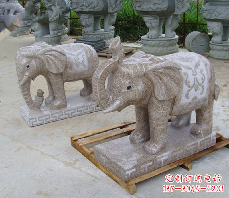 上海精美大象雕塑