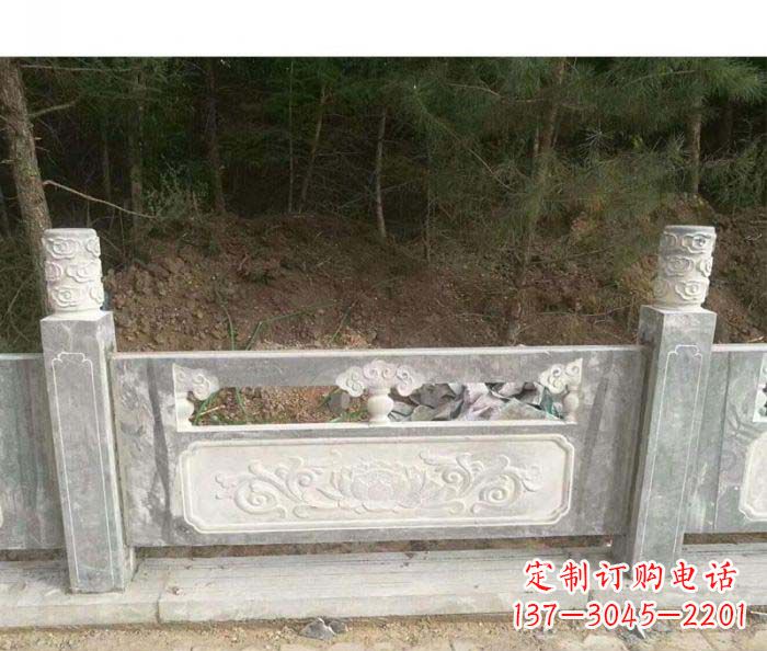 上海大理石栏板石雕艺术品