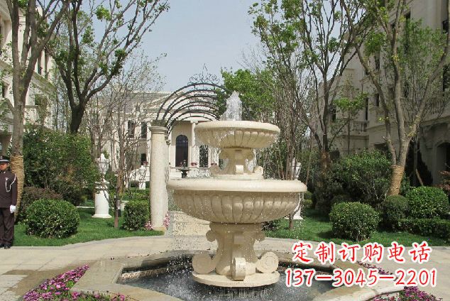 上海大理石喷泉石雕——把景观美学带入公园