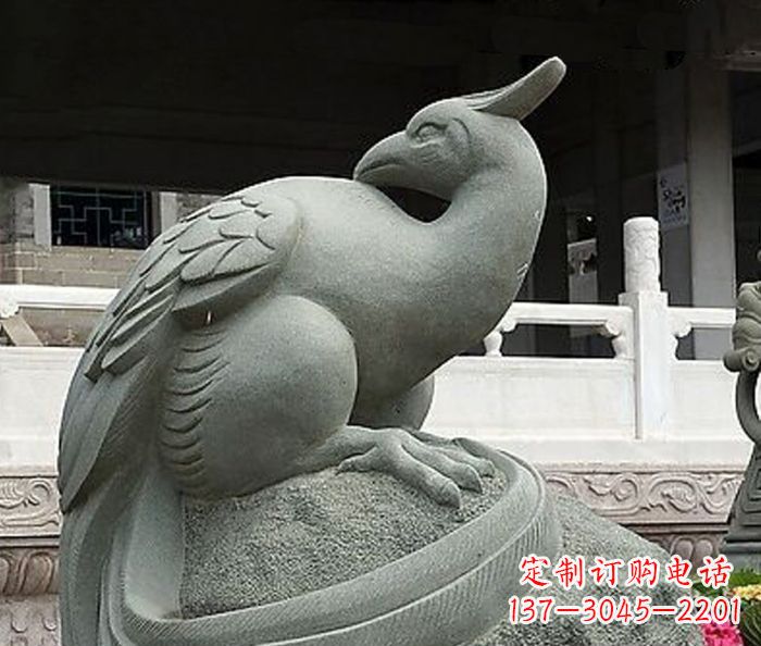 上海精美的凤凰石雕