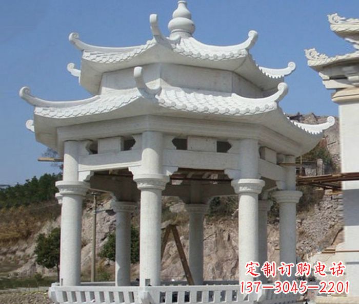 上海专业汉白玉凉亭雕塑