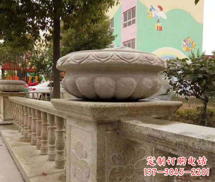 上海砂岩花盆雕塑