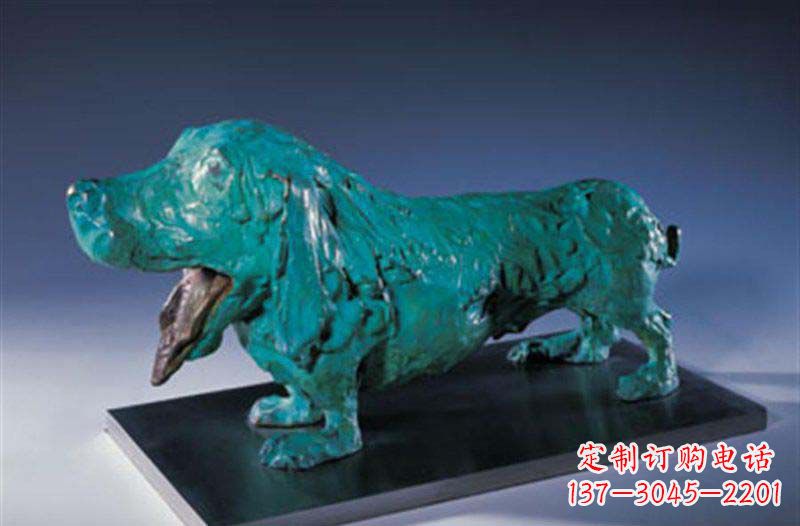 上海柯基狗铜雕艺术品