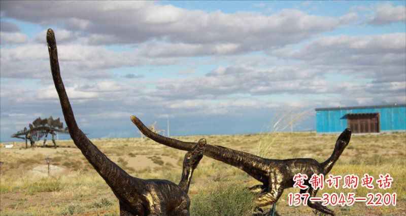 上海定制恐龙动物铜雕