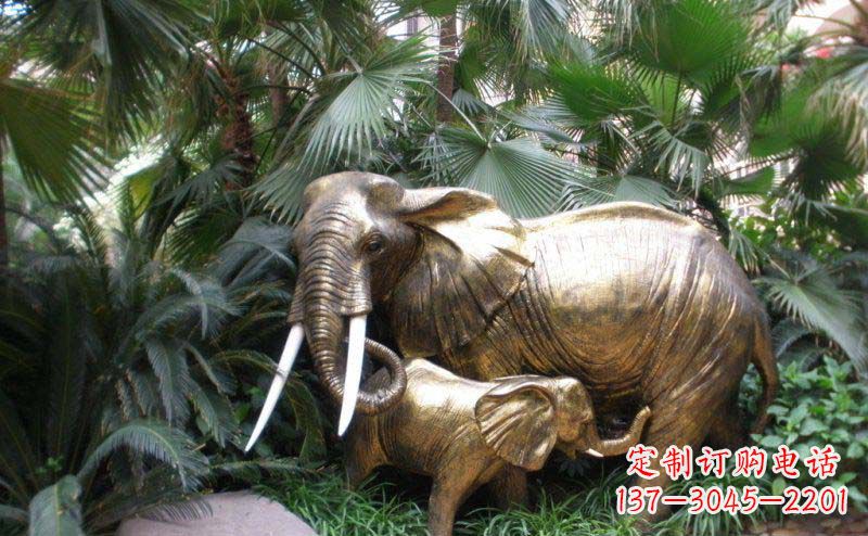 上海中领雕塑-大象铜雕定制