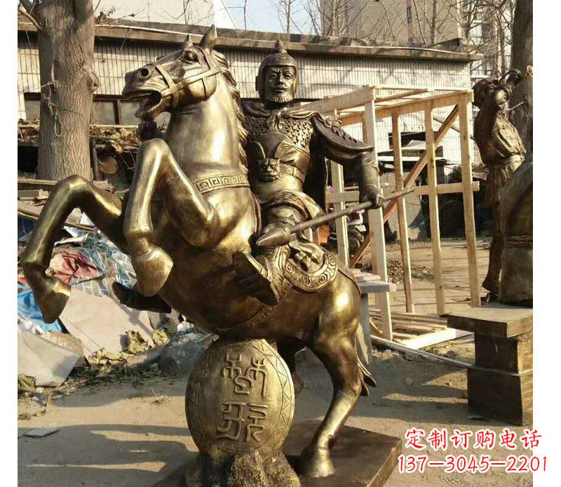 上海高雅骑马雕塑