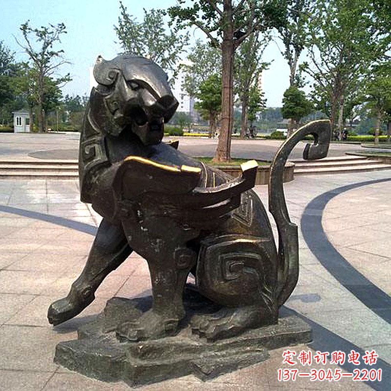 上海中领雕塑——精美独特的貔貅雕塑