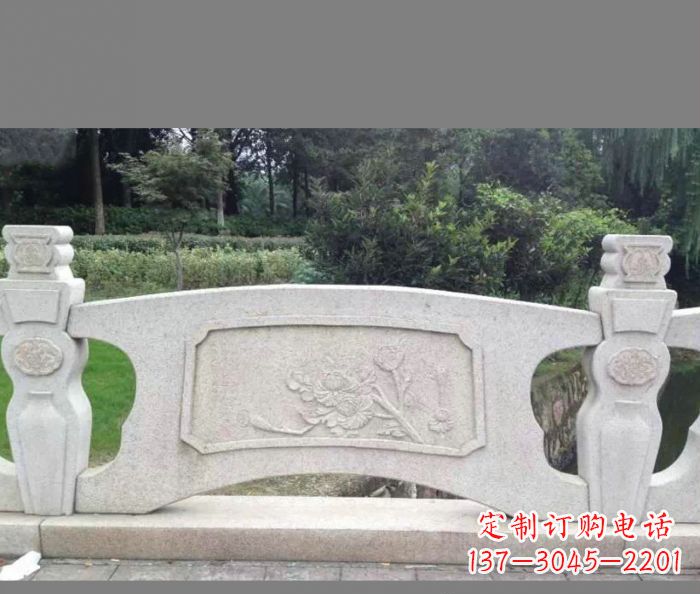 上海大理石公园石栏板雕塑