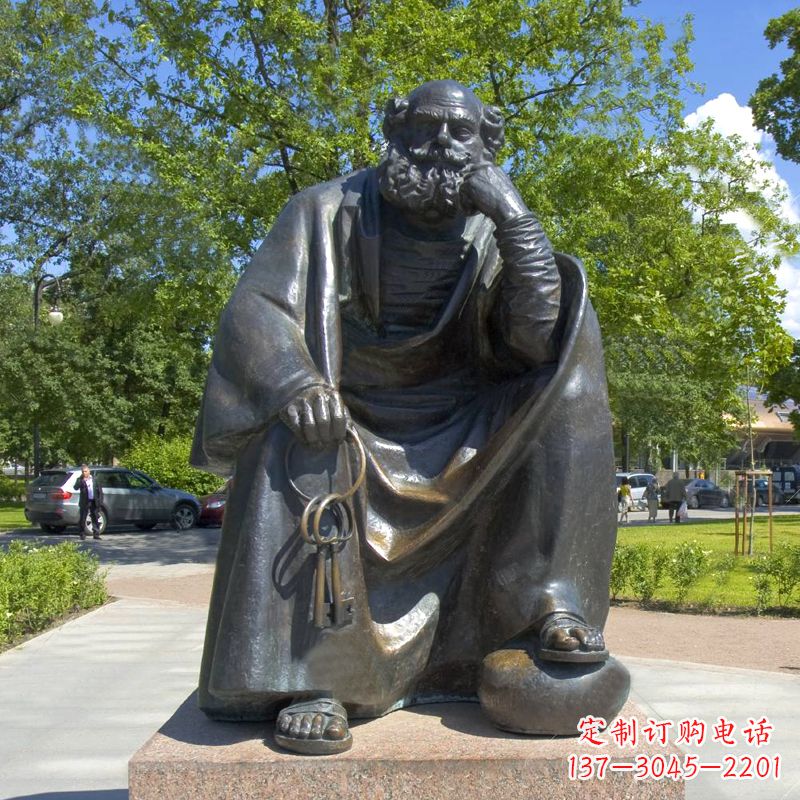 上海铸就传奇托尔斯泰雕塑