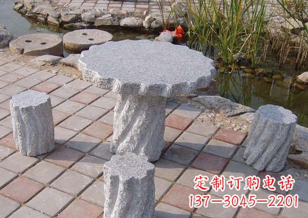 上海公园石桌凳雕塑