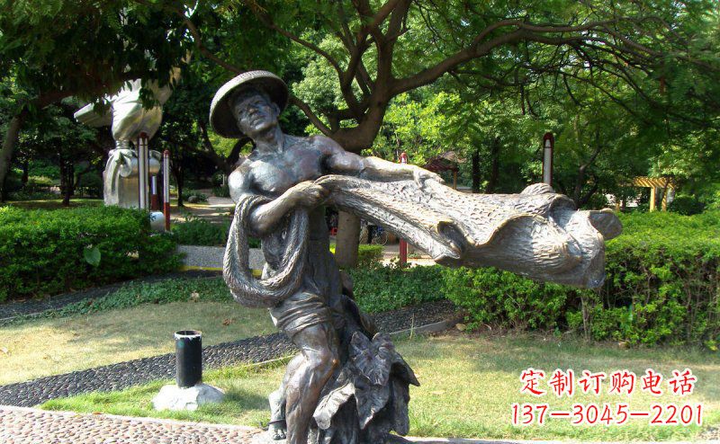 上海渔民铜雕—— 带您体验渔夫传统文化
