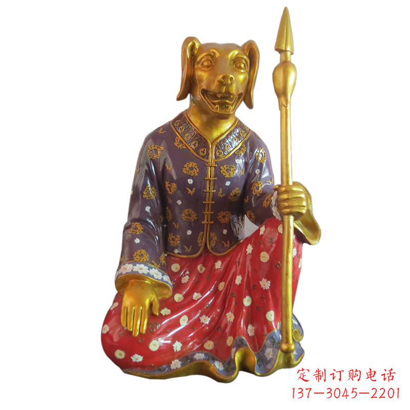 上海高端可爱的玻璃钢生肖雕塑