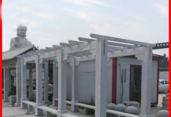 上海 专业定制公园大理石石雕长廊